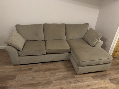 Next beige corner sofa - corner,