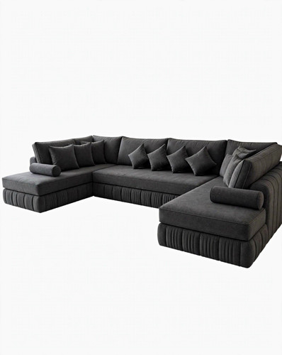 Charcoal grey shape - charcoal,