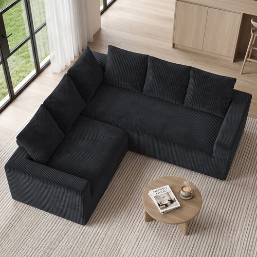 Corner sofa shaped 6 - l-shaped,