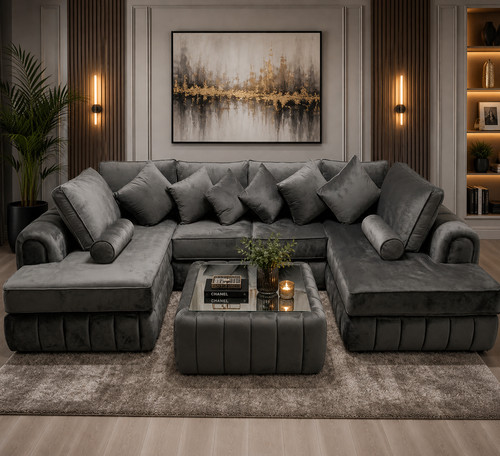 Lilly shape corner sofa - lilly, u