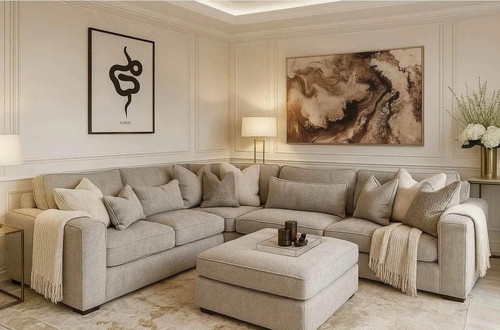 Ruby corner shape sofa - ruby,