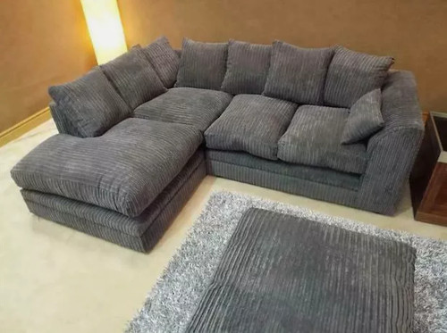 Jumbo cord scatterback corner - cord,