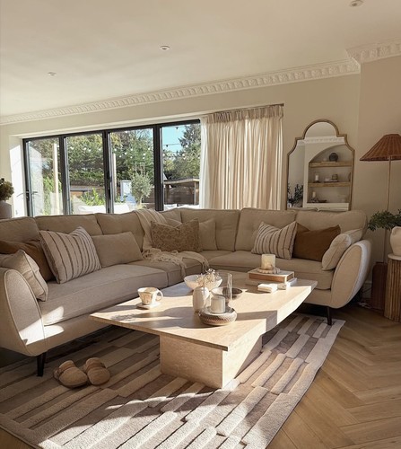 Luxury zinc corner - luxury, sofa