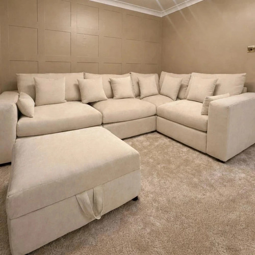 New ruby corner sofa - new,