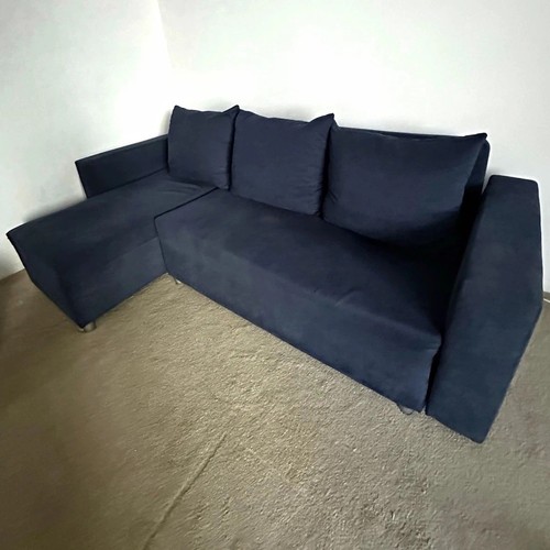 Blue shaped corner - blue,