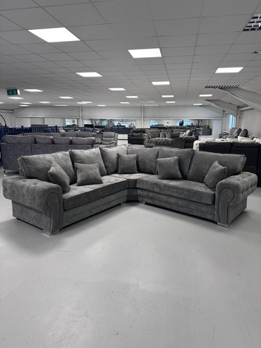 Grey verona corner sofa 2c2 - |,