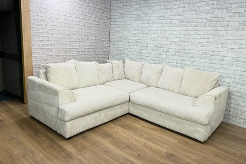 Cream cord jumbo - cord, corner