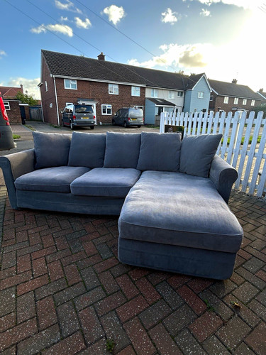 Grey fabric shaped - grey,