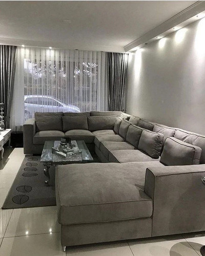 Modern shape corner sofa - modern,
