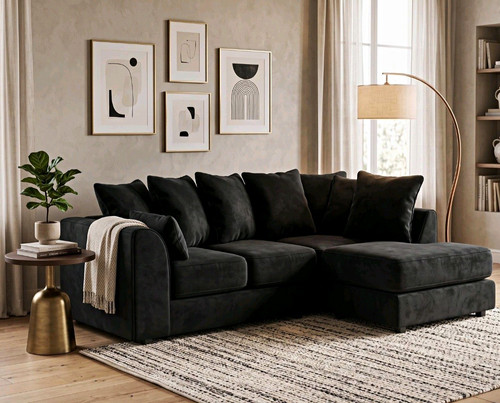 Shape chaise corner sofa - l,