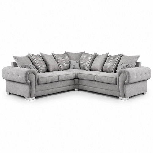 Verona grey fabric corner - verona,