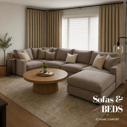 Luxury ruby corner sofa full - ruby,