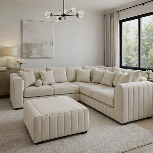 Rahman sofas cream - sofas,