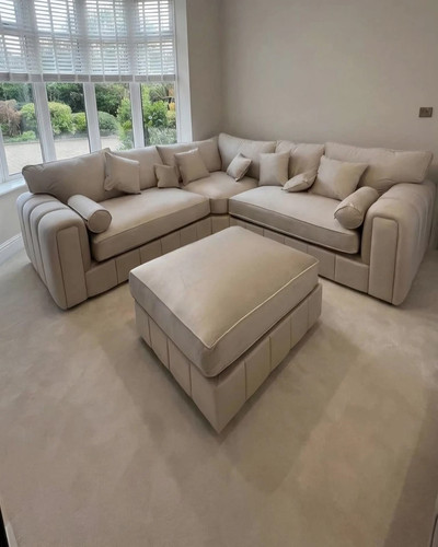 Milano corner sofa - sofa, velvet