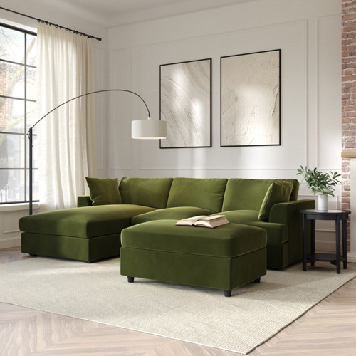 Luxury corner sofa chaise - sofa, end
