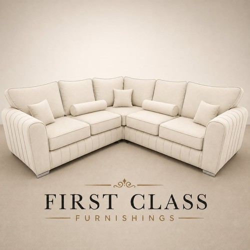Lily corner sofa luxury - luxury, plush