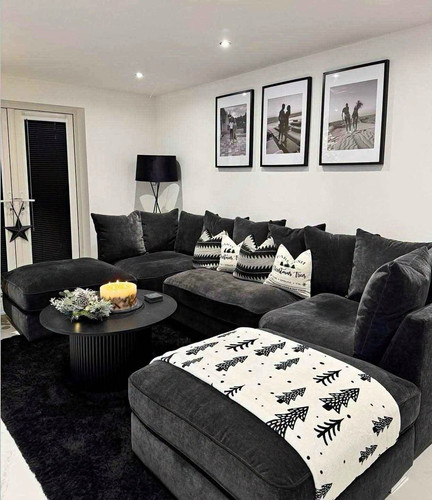 Black shape corner - black,