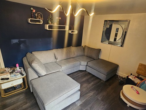 Shaped corner sofa luxury - corner, |