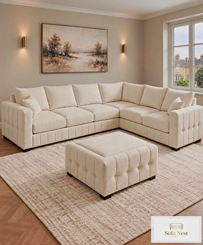 Sofa nest shape corner - sofa,