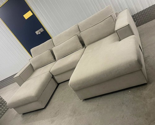 Sofa club cream beige corner - cream,