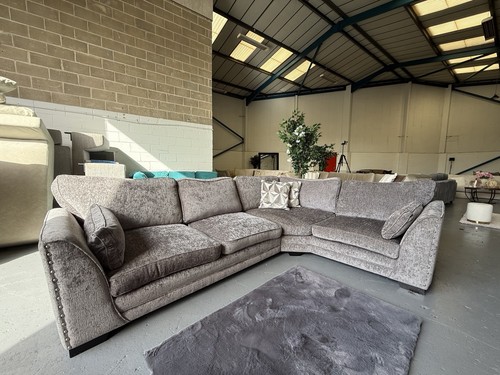 Grey furniture village corner - grey,