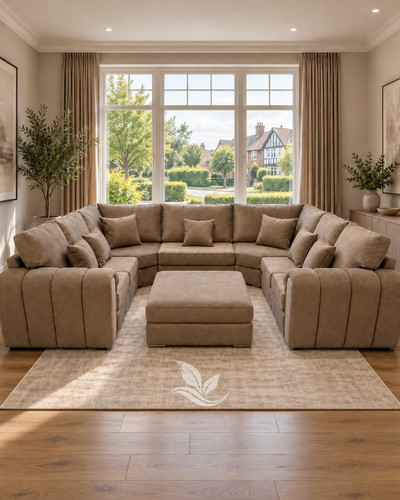 Luxury lilly shape - u, corner