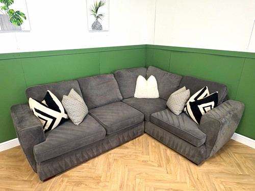 Dfs grey fabric corner - grey,