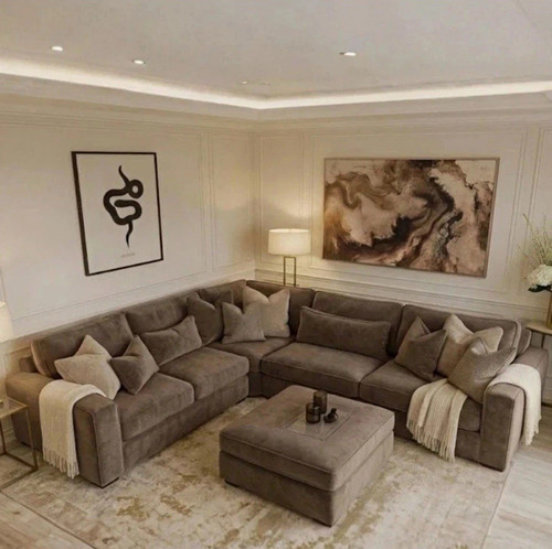 New ruby corner - new, sofa
